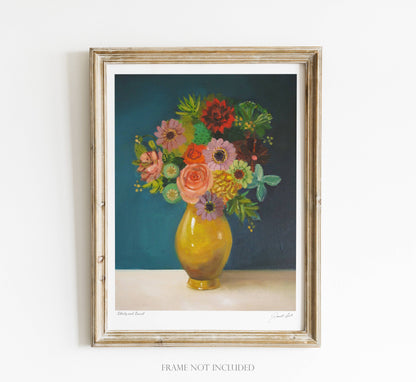 JANET HILL STUDIO - Liberty And Laurel Art Print - 8.5" X 11"