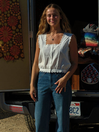 Mollusk - Helena Top: White / S