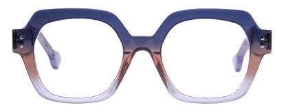 A.J. Morgan - Merriweather - Optical Quality Reading Glasses : Black/Champagne / 1.25