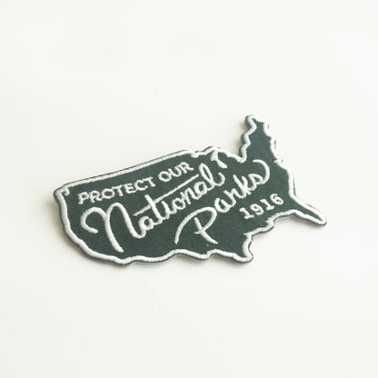Union Made - Protect Our National Parks Iron-on Patch - USA - 1916: Yes