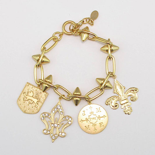 La Vie Parisienne - The Royals Charm Bracelet