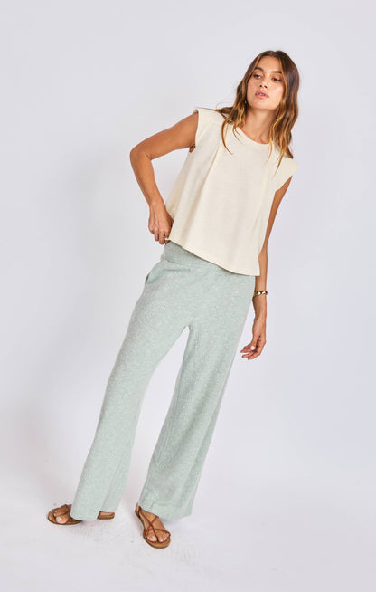 Sage The Label - Embark Knit Top:CREAM: MEDIUM
