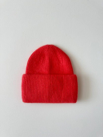 Billy Bamboo - ROYAL ANGORA WOOL BEANIE - crystal brights: Blue sapphire