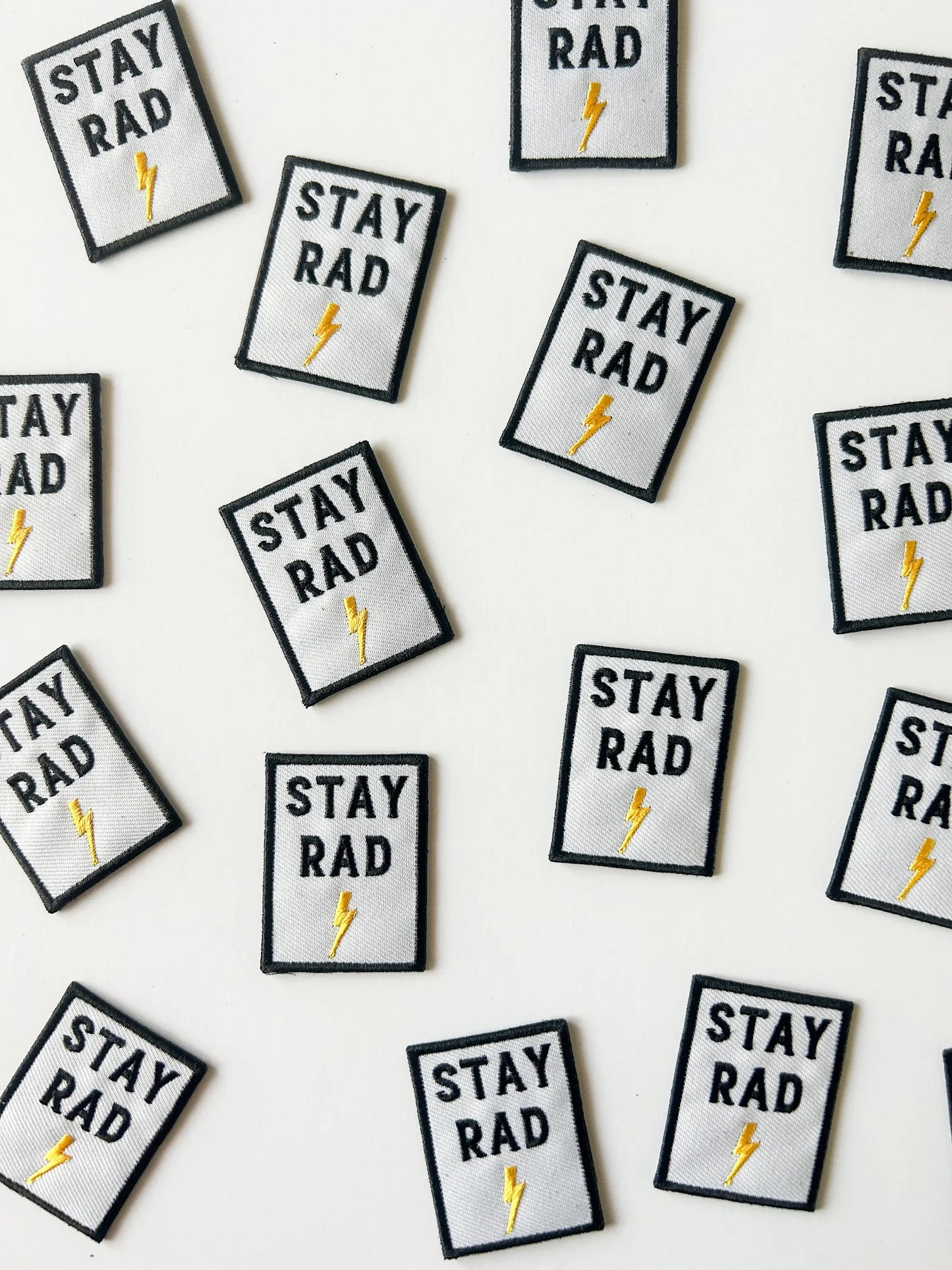 Field Trip Threads - Stay Rad Embroidered Iron-On Patch