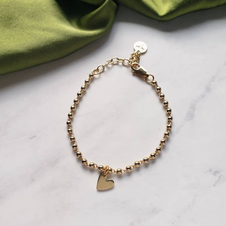 Dreamers of Dreams - Mini Heart Charm Bracelet