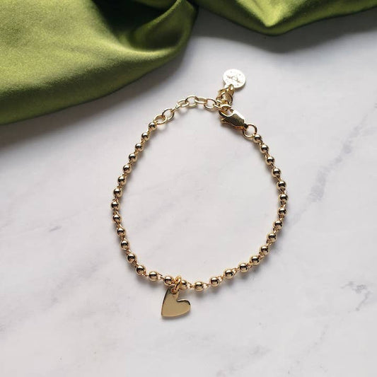 Dreamers of Dreams - Mini Heart Charm Bracelet