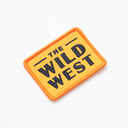 Union Made - The Wild West Embroidered Iron on Patch : Yes