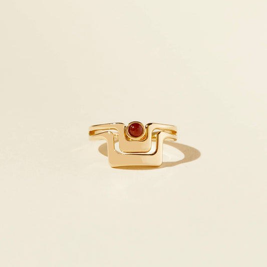 Lindsay Lewis - Grand Ring - Red: 7