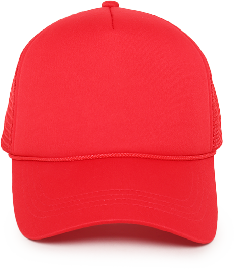 David And Young - FWCAPM200 - Solid Foam Trucker Cap: Black