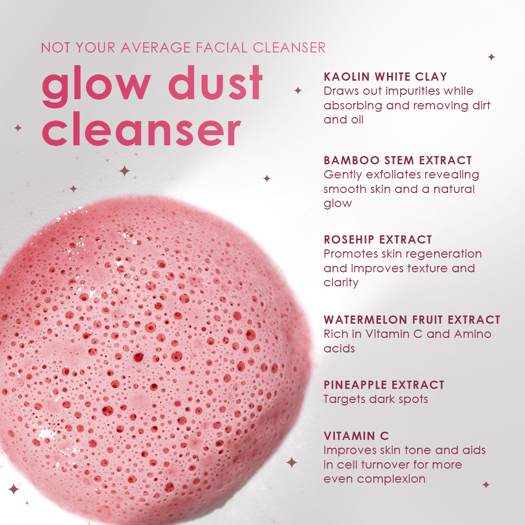 LUA Skincare - GLOW dust cleanser + exfoliant