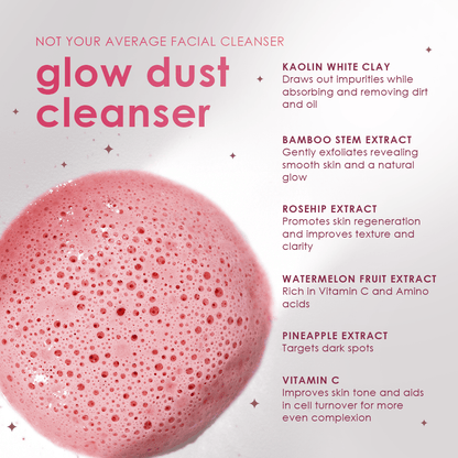 LUA Skincare - GLOW dust cleanser + exfoliant