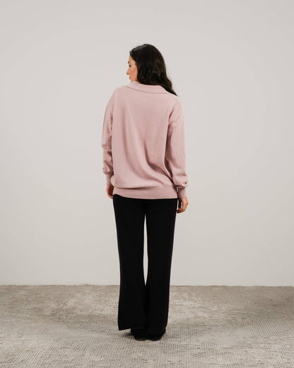 Lèmme - Cashmere blend polo: Bianco Naturale / S