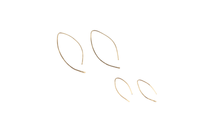 Forai - Qasioun Minimalist Threader Earrings in 14k Gold Fill