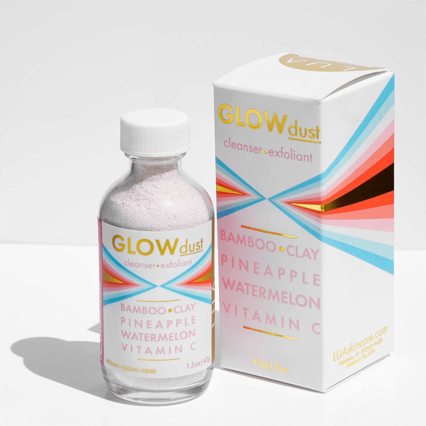 LUA Skincare - GLOW dust cleanser + exfoliant