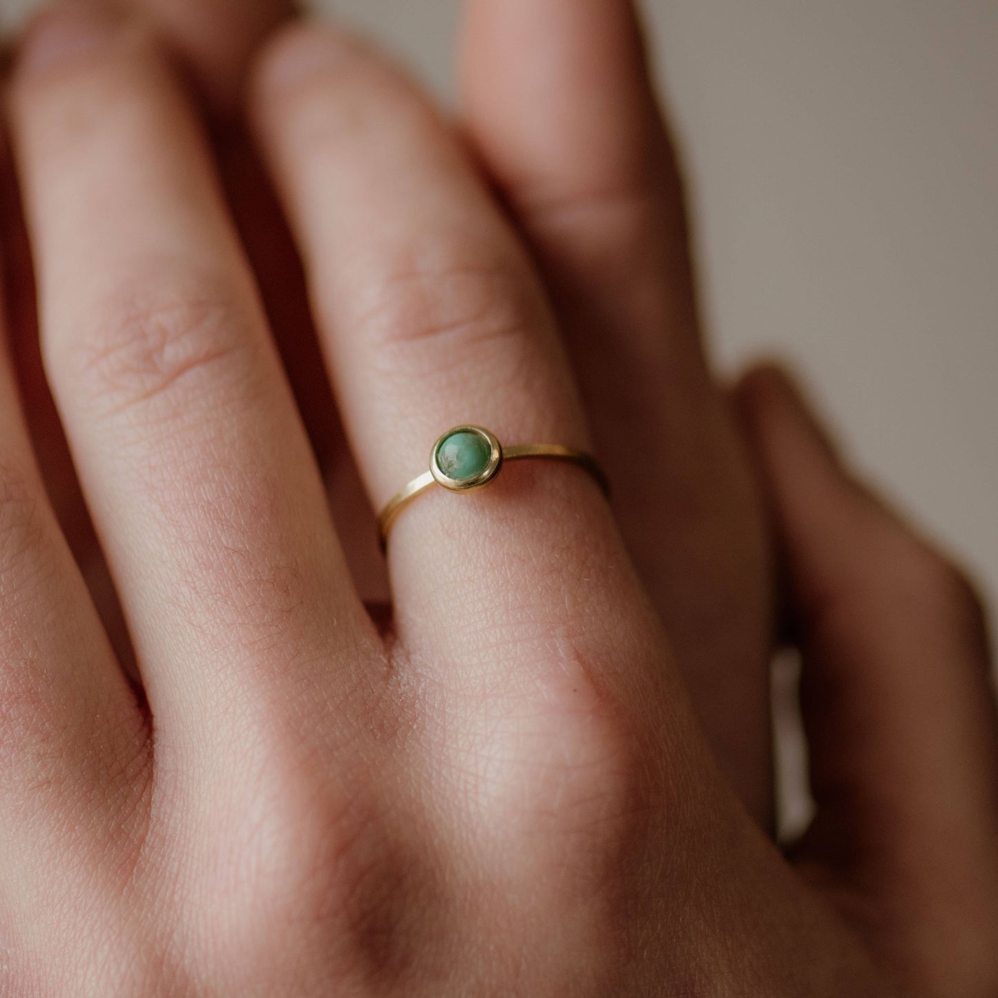 Commonform - Hyalite Ring // Turquoise: 7.0 / 6mm
