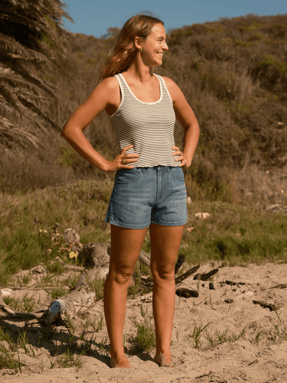 Mollusk - Truckie Shorts: Vintage Indigo / S