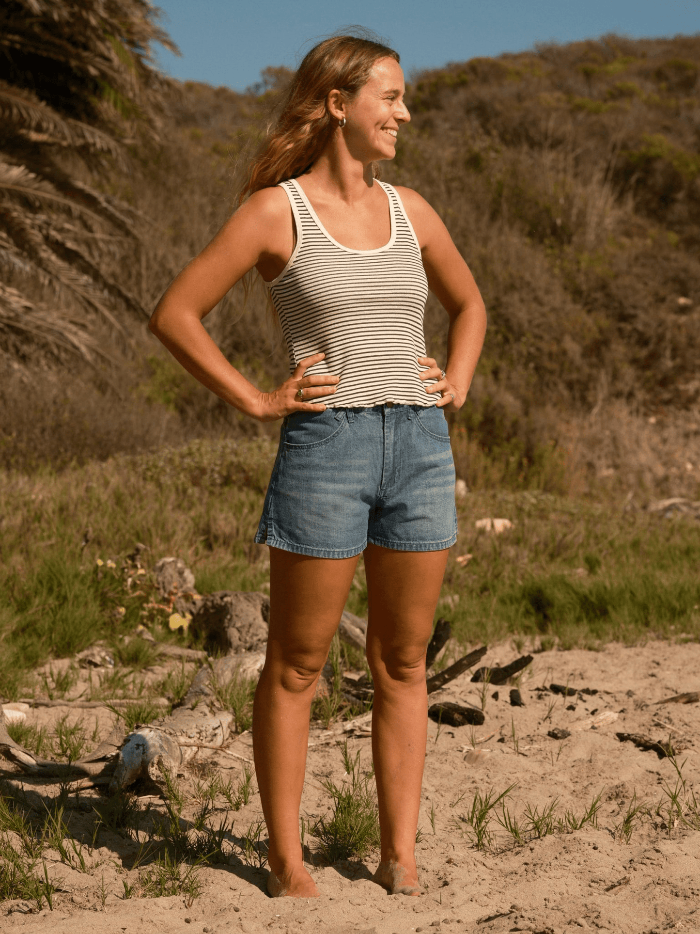 Mollusk - Truckie Shorts: Vintage Indigo / XS