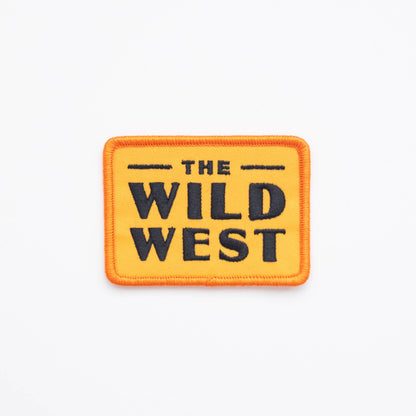 Union Made - The Wild West Embroidered Iron on Patch : Yes