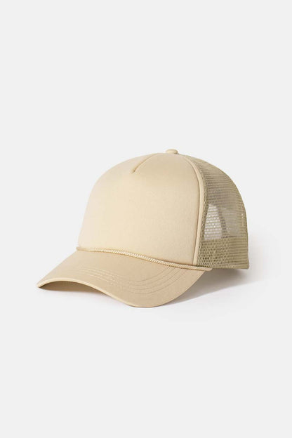 David And Young - FWCAPM200 - Solid Foam Trucker Cap: Black