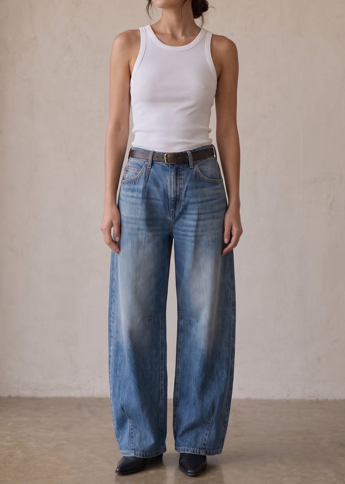 Noend Denim - Kallie Relaxed Curve - Figueroa: Figueroa / 27