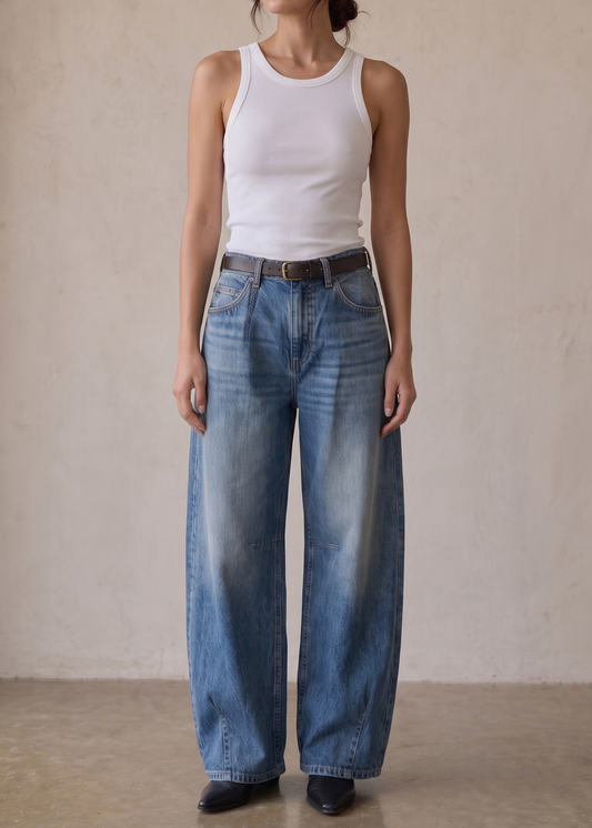 Noend Denim - Kallie Relaxed Curve - Figueroa: Figueroa / 27