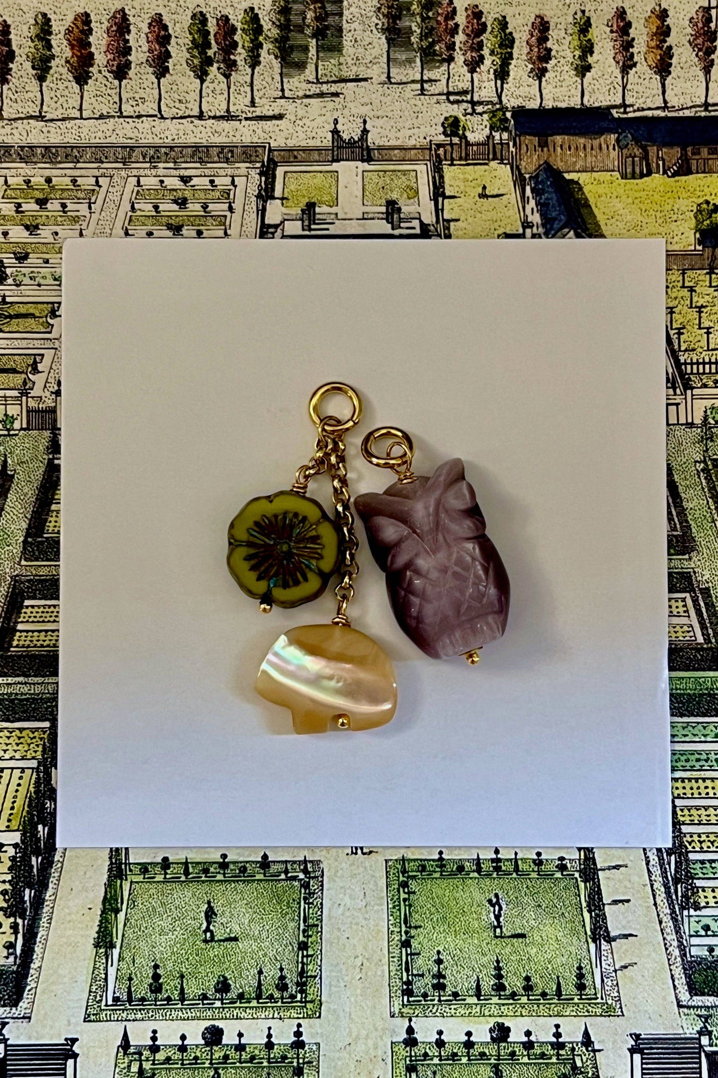 Sandrine France Studio - Charm trios: Heart trio