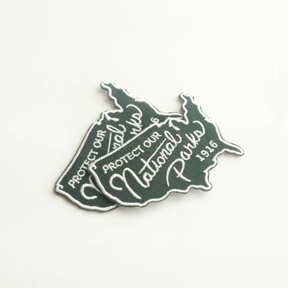 Union Made - Protect Our National Parks Iron-on Patch - USA - 1916: Yes