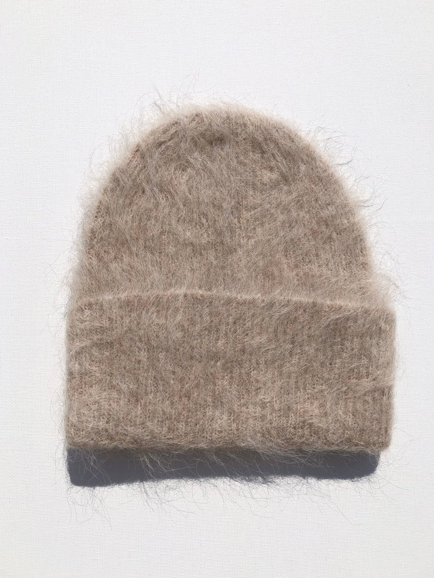 Billy Bamboo - ALPACA FLUFFY BEANIE: Mushroom