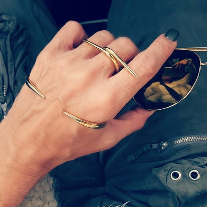 Bisjoux - Brass Barbed Wire handmade Ring