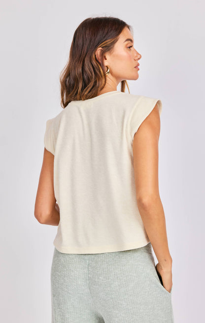 Sage The Label - Embark Knit Top:CREAM: MEDIUM