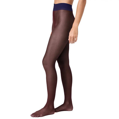 Stems socks & tights - Avery Sheer 10 Tights: Red / M