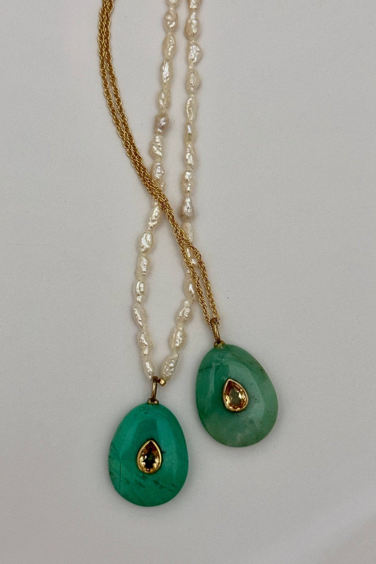 Sandrine France Studio - Penelope Necklace: Chain / 16"