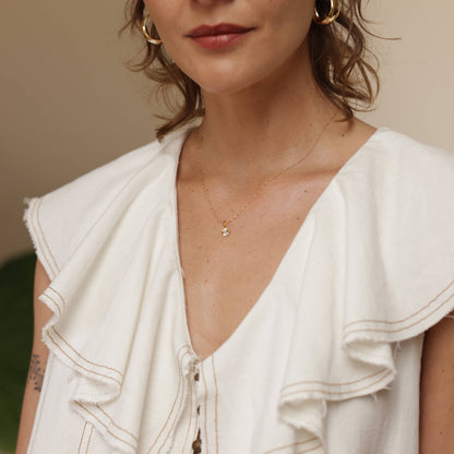 Amano Studio - Wink Necklace: Crystal