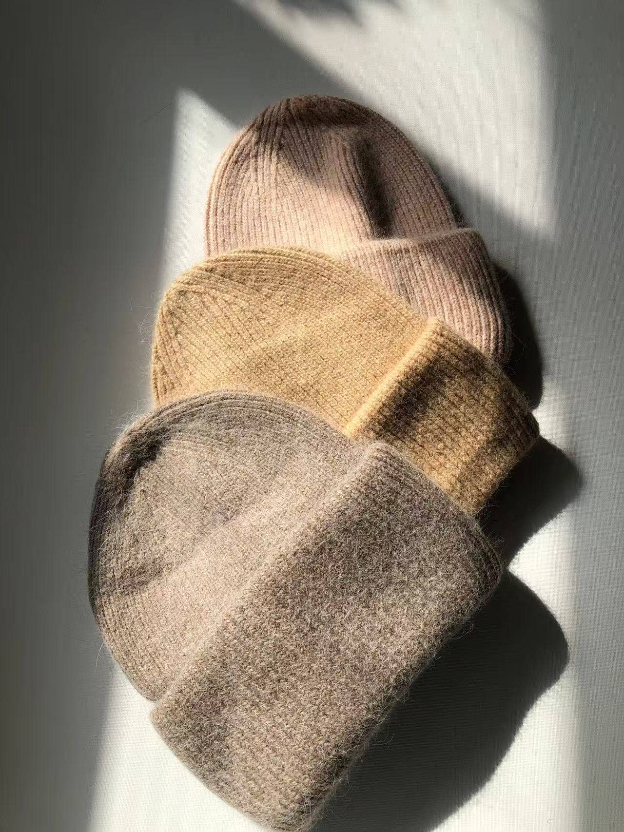 Billy Bamboo - ROYAL ANGORA BEANIE - neutral: White