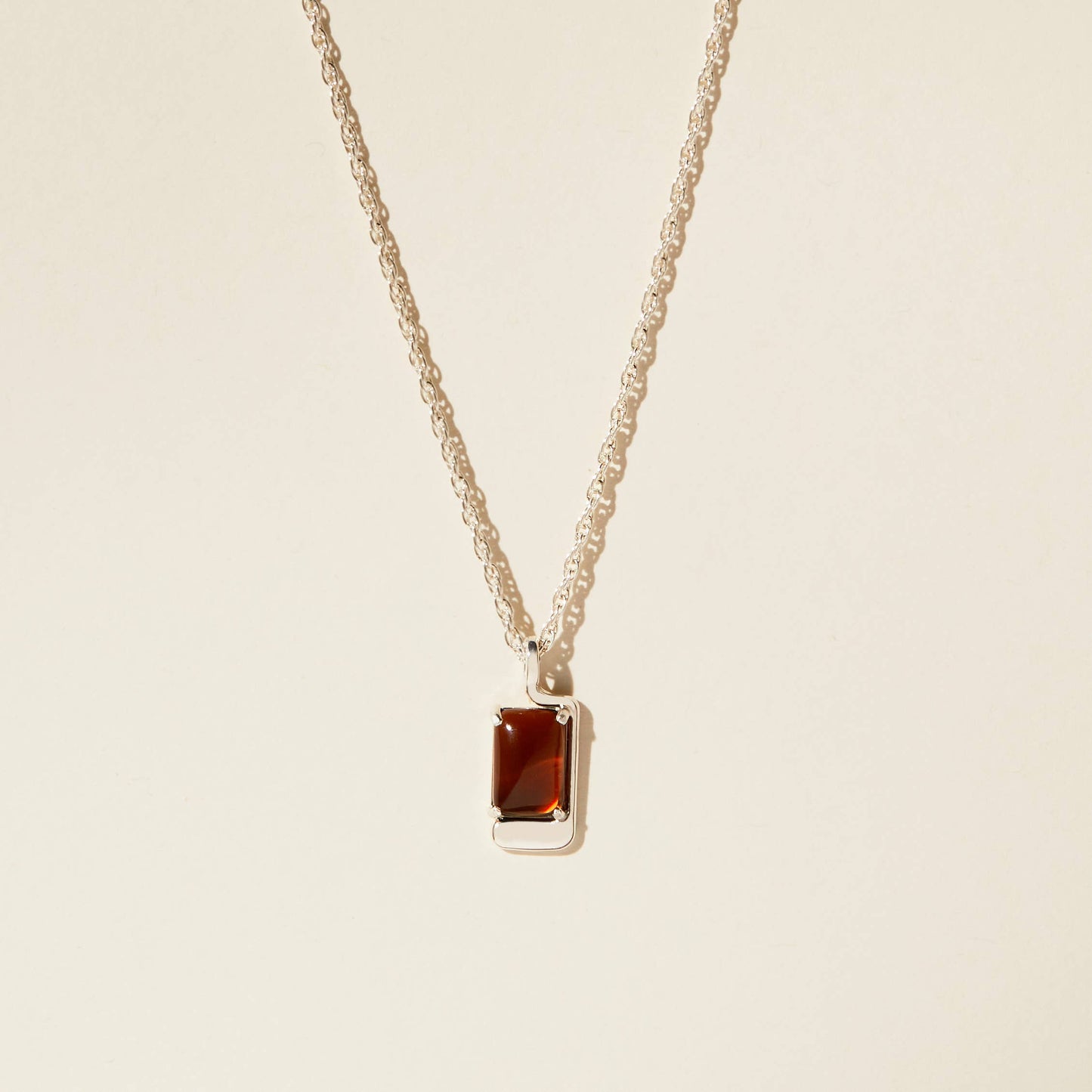 Lindsay Lewis - Foster Necklace - Brown: Gold Plated