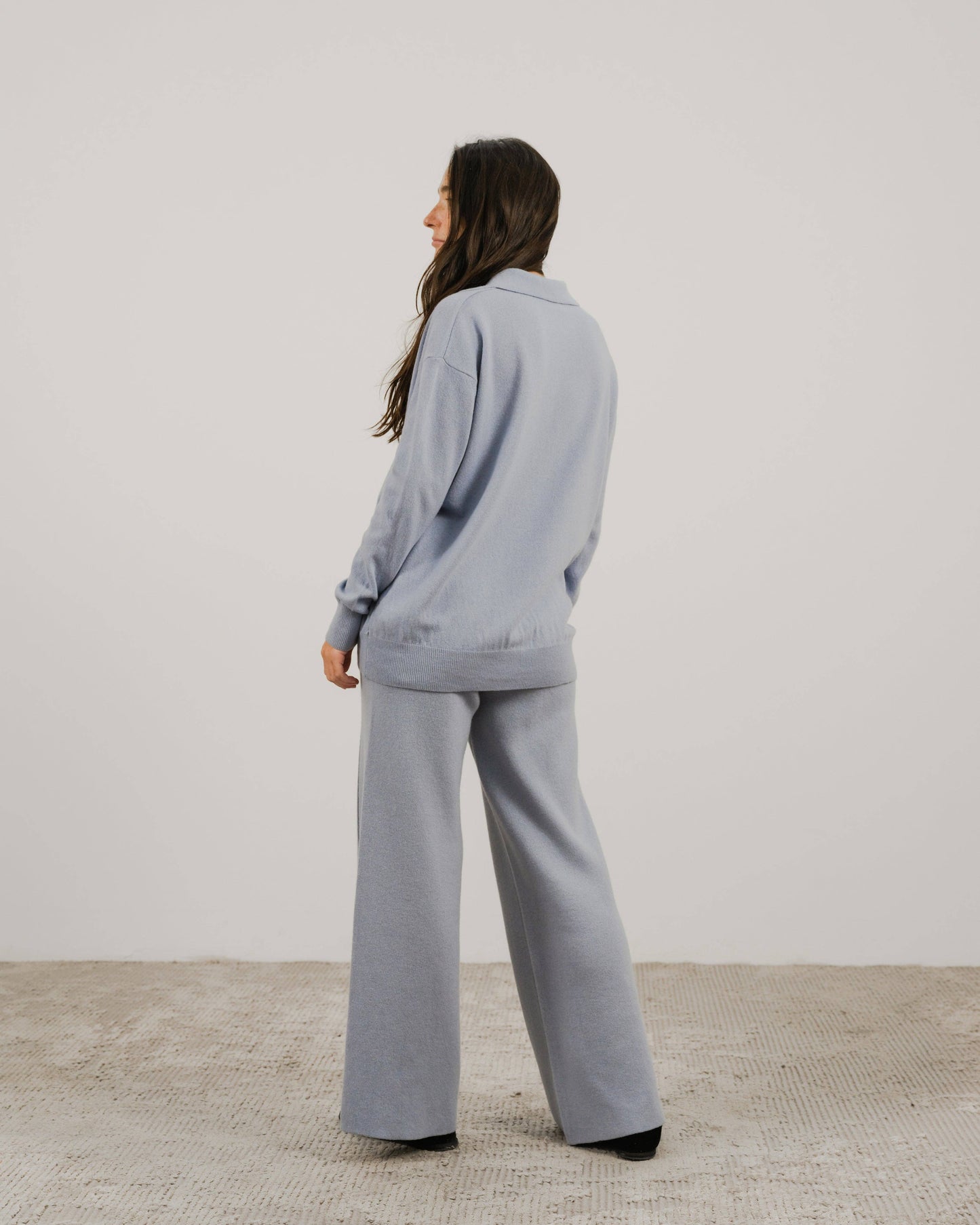 Lèmme - Cashmere blend polo: Bianco Naturale / M