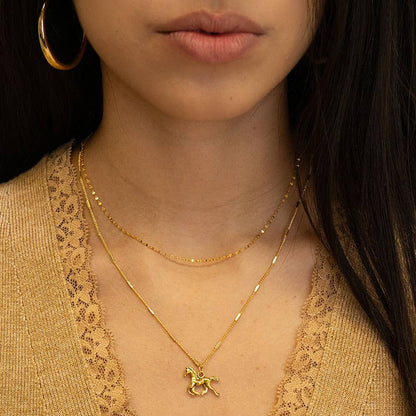 Amano Studio - Year of the Horse Charm Necklace