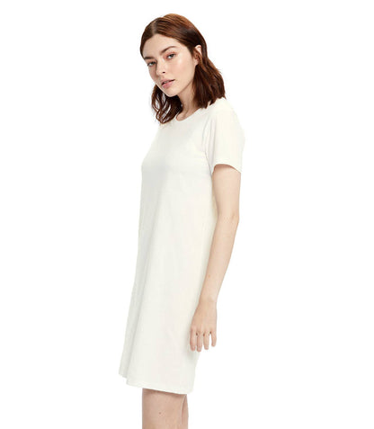 US Blanks - Women's Cotton T-Shirt Dress, 30 singles: CREAM / L