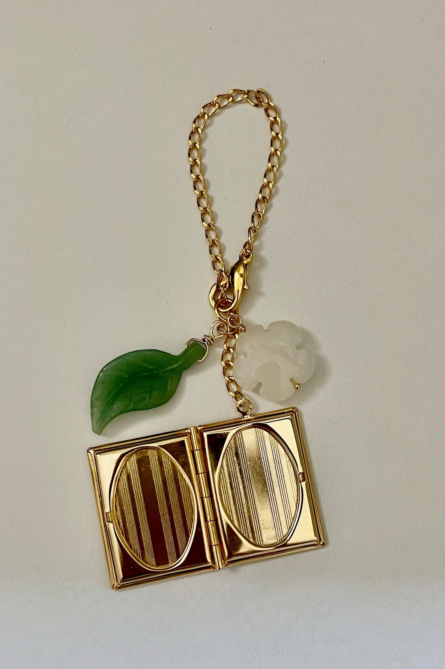 Sandrine France Studio - Bag Charms: Green fish