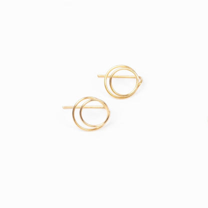 Forai - Zomi Open Circle Earrings in 14 karat Gold Filled