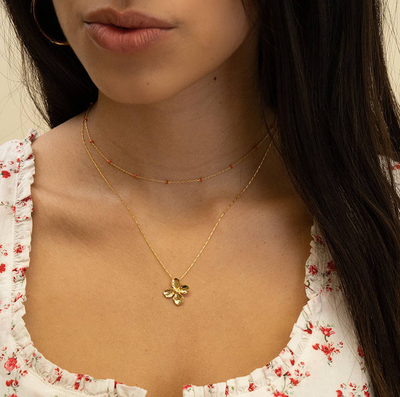 Amano Studio - Dogwood Flower Necklace