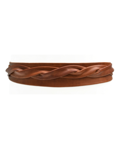 ADA Collection Belts - Midi Wrap Belt – Cognac | Adjustable One-Size