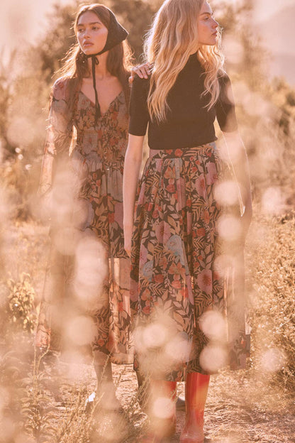 Promesa USA - Solid Knit Cropped Mock-Neck Short-Sleeve Sweater: Oatmeal / M