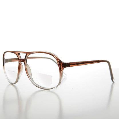 SUNGLASS MUSEUM - Retro Bifocal Reading Glasses - Zeller: Black / 1.50 diopter