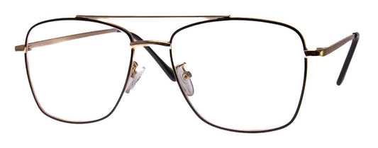 A.J. Morgan - MASTER PLAN - READING GLASSES: BLACK/GOLD / 1.50