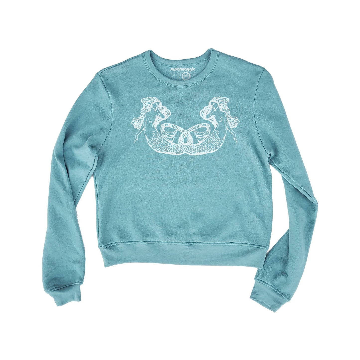 Supermaggie @ Faire - Mermaids Sabrina Sweatshirt: Mustard / Lg