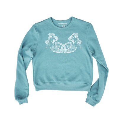 Supermaggie @ Faire - Mermaids Sabrina Sweatshirt: Mustard / Lg