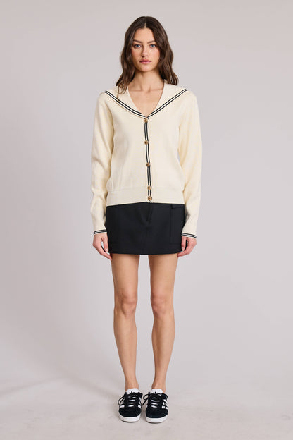 FLAT WHITE - Vienne Sweater Top: M/L