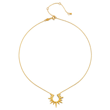 Satya Jewelry - 16" North Star Burst Necklace