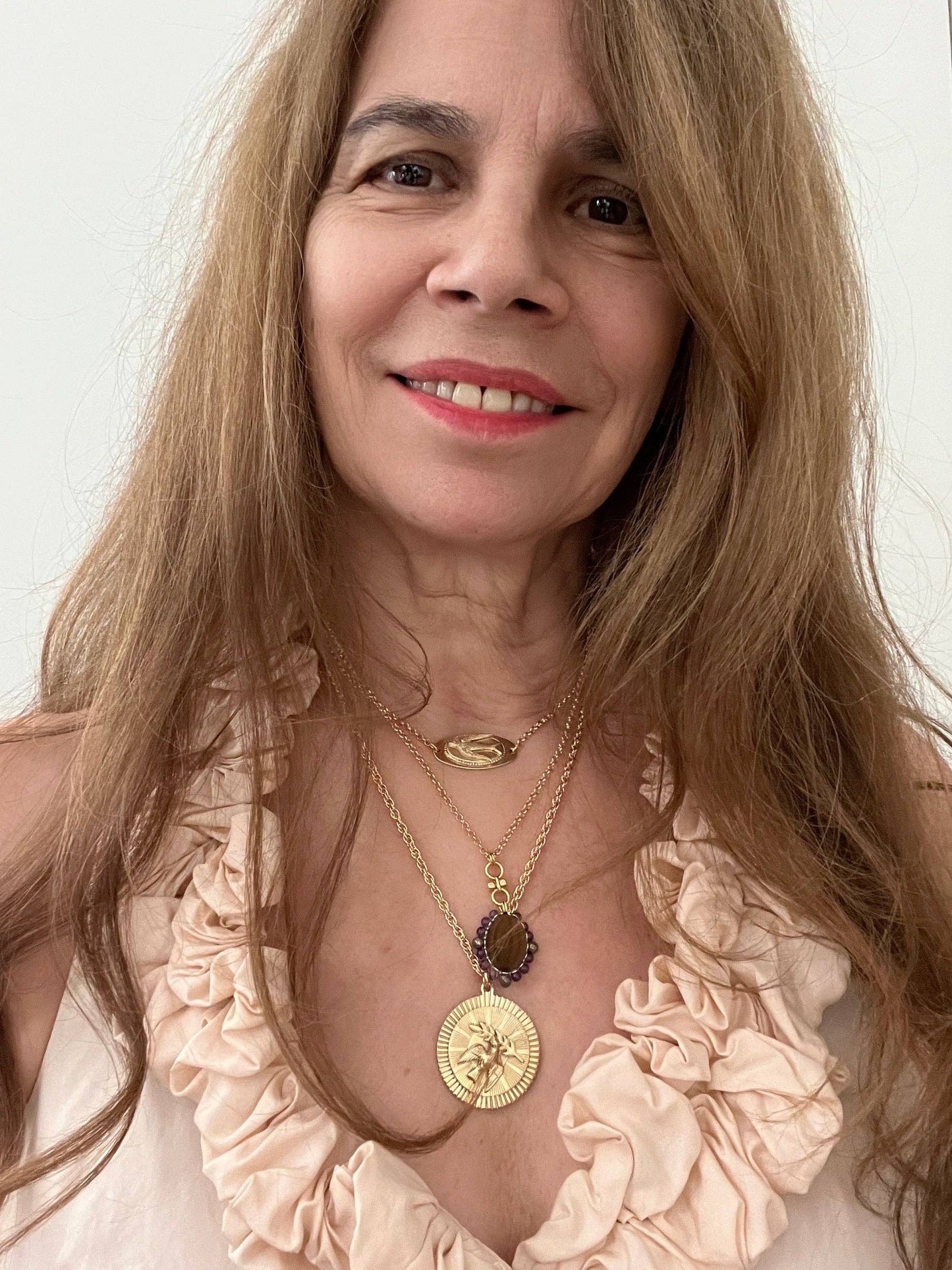 Sandrine France Studio - Gloria Necklace: 18"